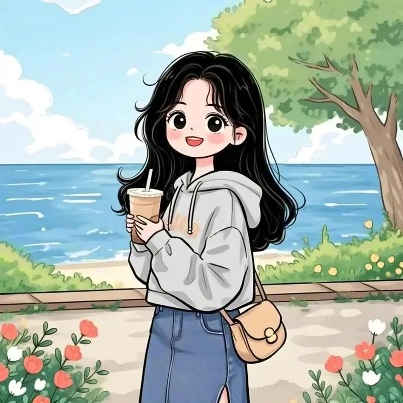 ảnh chibi nữ dễ thương