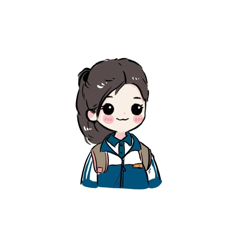 ảnh chibi nữ học sinh