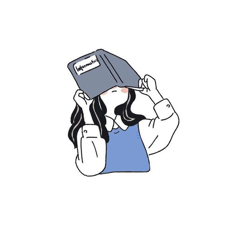 ảnh chibi nữ sinh tiểu học