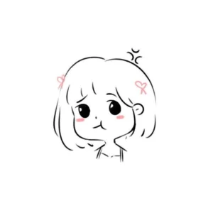 ảnh chibi nữ xinh dễ vẽ
