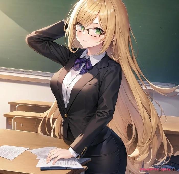 ảnh cô giáo anime 23