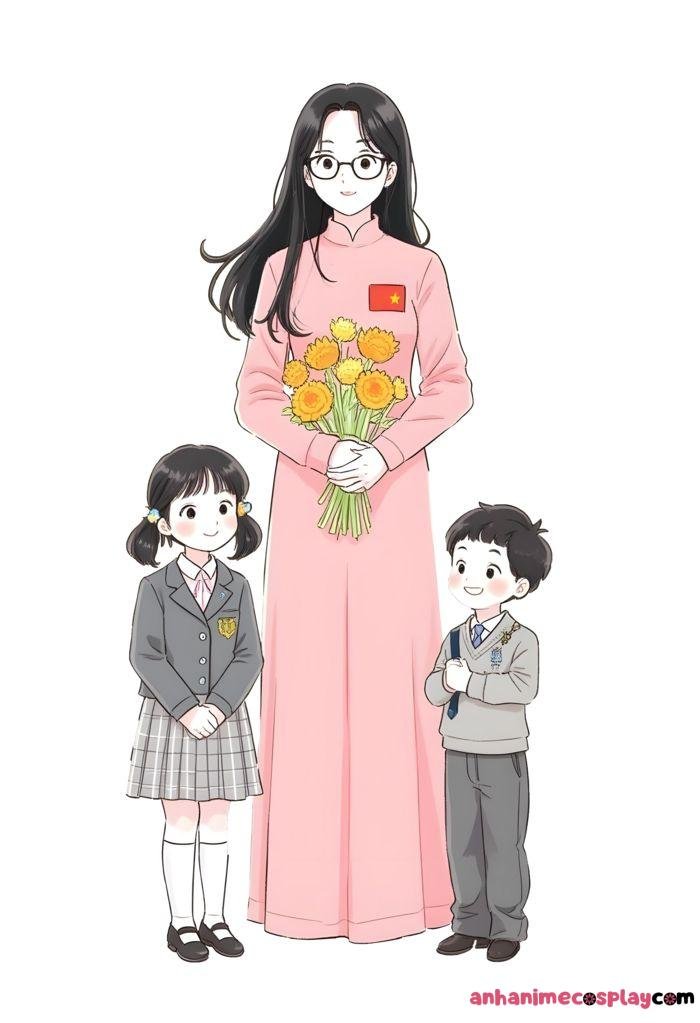 ảnh cô giáo anime 5