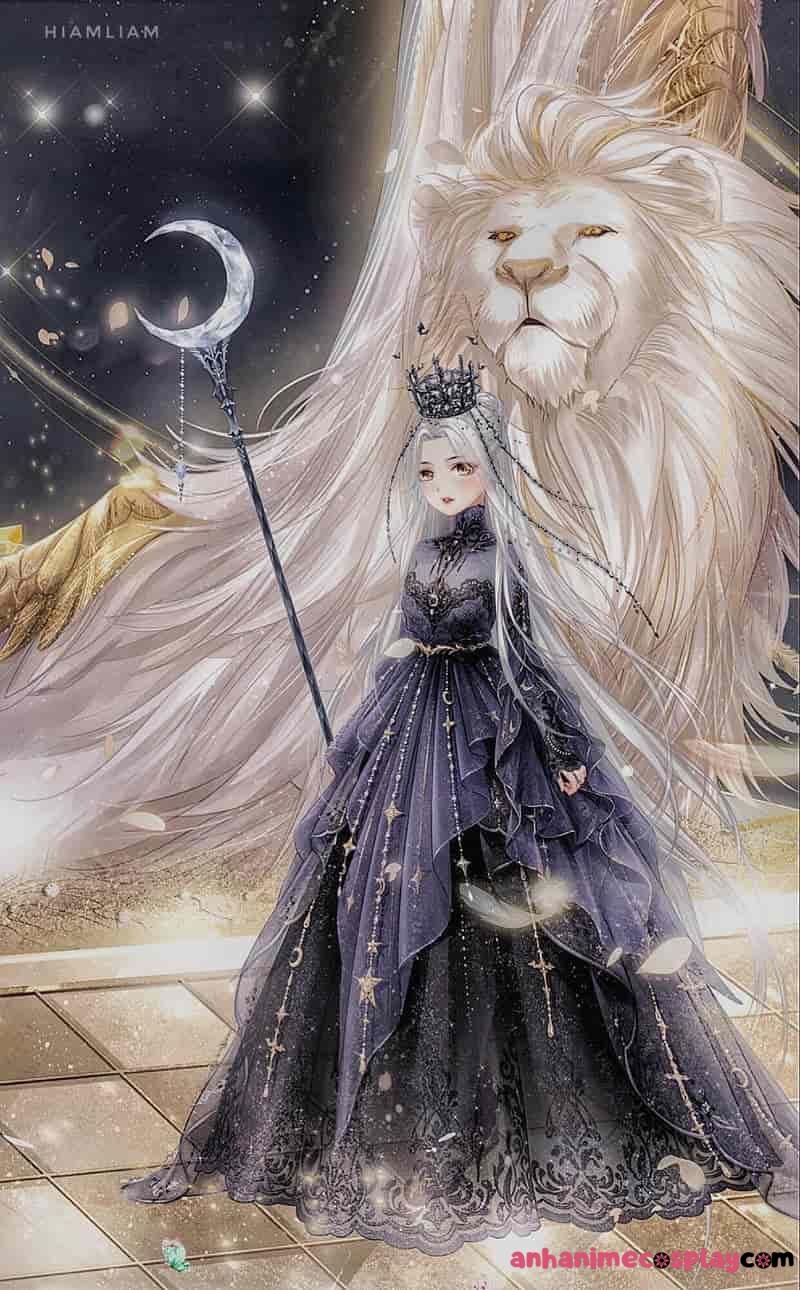 ảnh cung sư tử nữ anime
