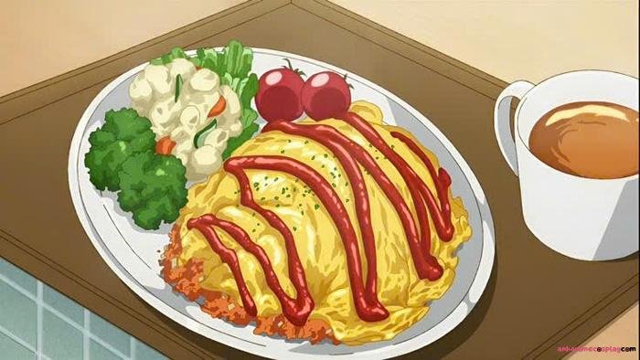 ảnh đồ ăn anime cute hd
