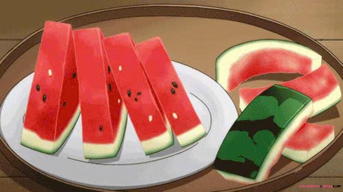 ảnh đồ ăn anime món tráng miệng