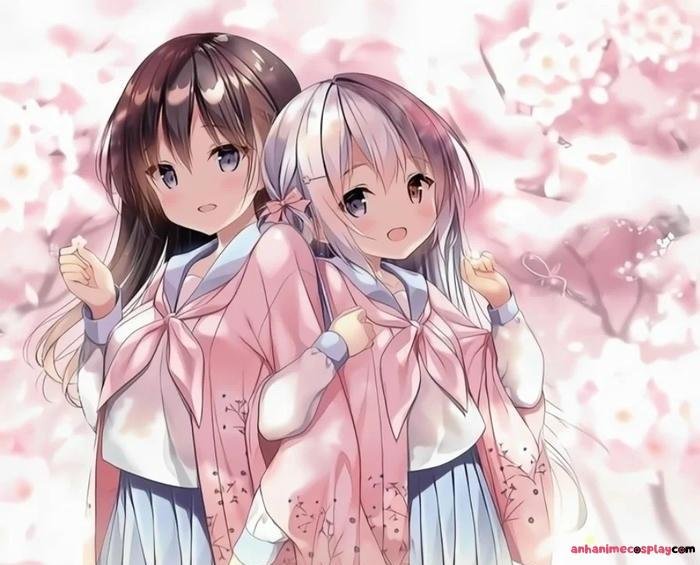 ảnh đôi bạn thân anime 14