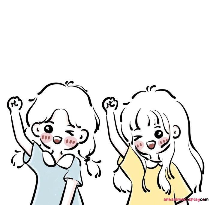 ảnh đôi bạn thân anime 32