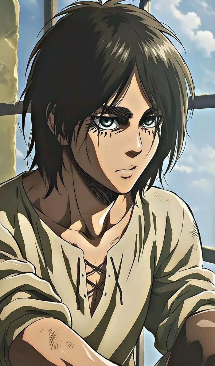 ảnh eren yeager nghệ thuật