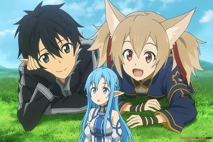 ảnh gia đình anime cực đẹp