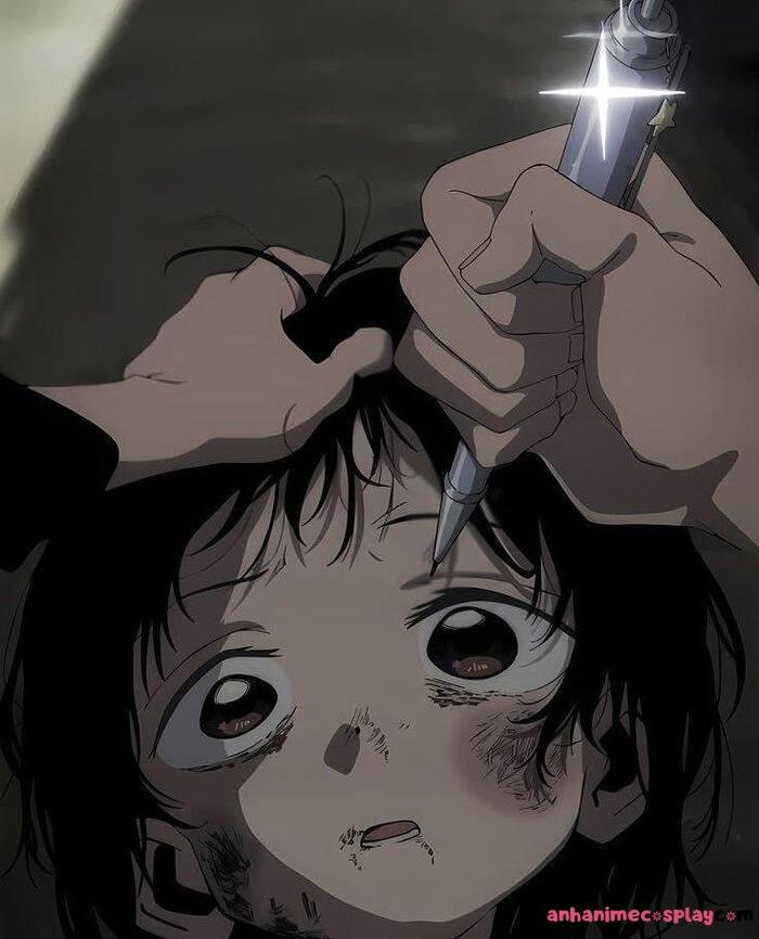 ảnh girl anime buồn nhất full hd