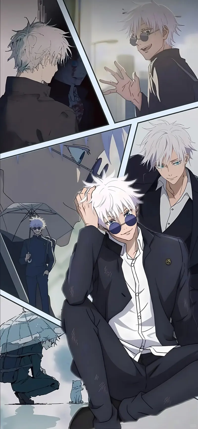 ảnh gojo satoru anime cực đẹp mắt