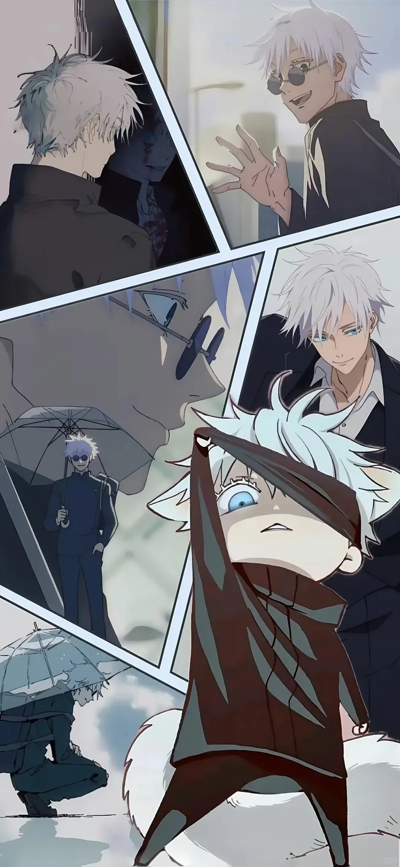 ảnh gojo satoru anime siêu đẹp