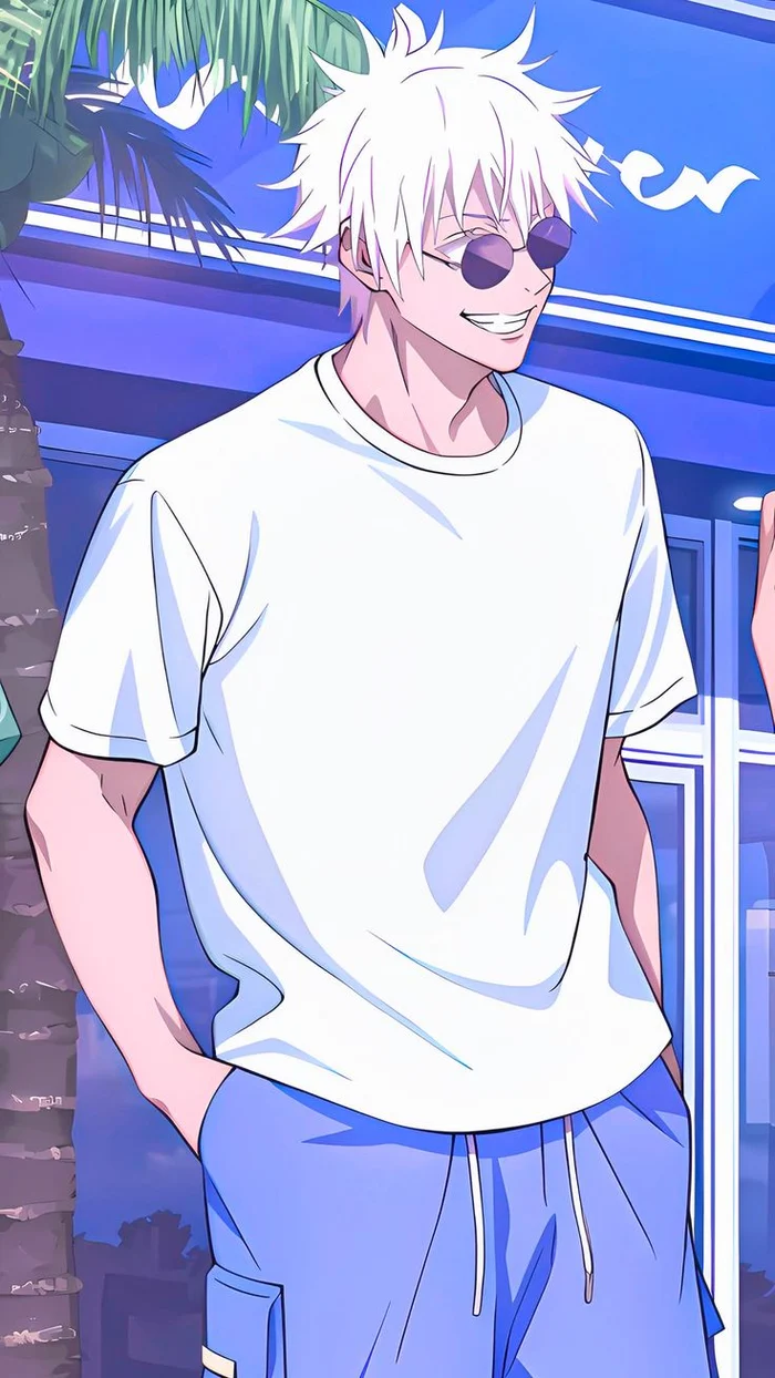 ảnh gojo satoru cuốn hút