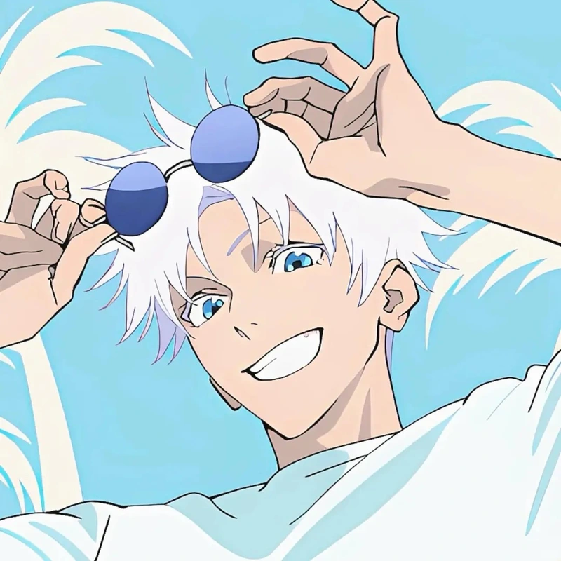 ảnh gojo satoru dễ thương