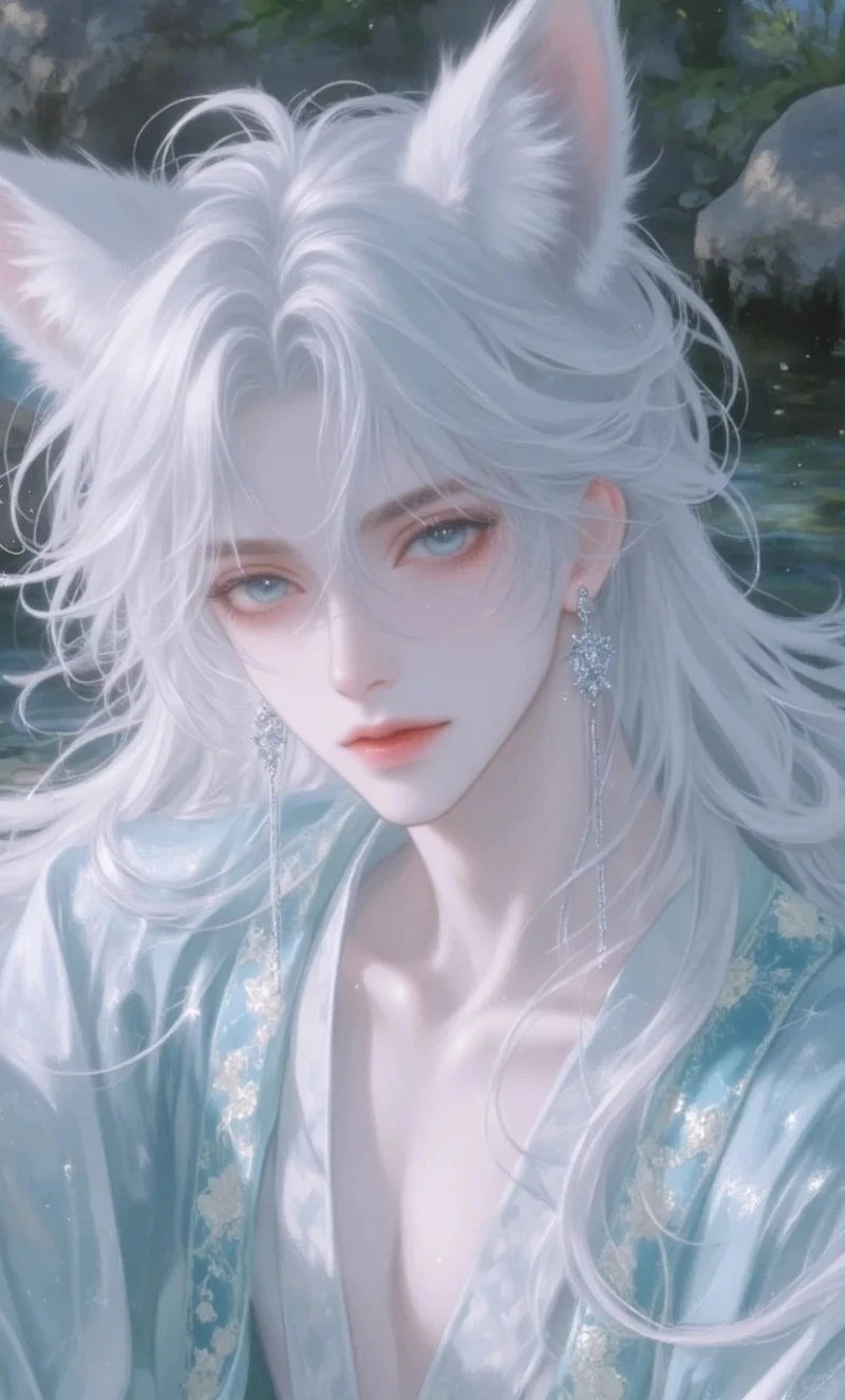 ảnh hồ ly anime dễ thương ngộ nghĩnh