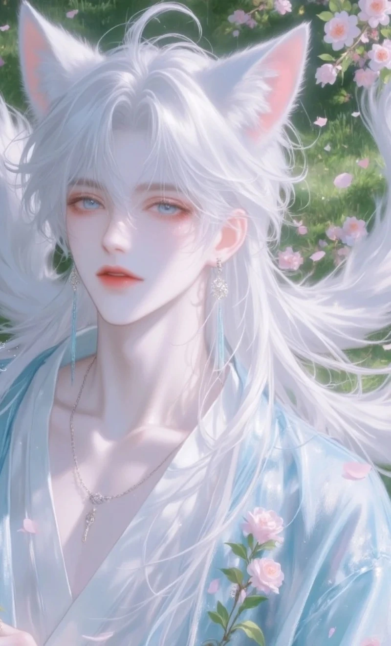 ảnh hồ ly anime siêu ngầu đẹp