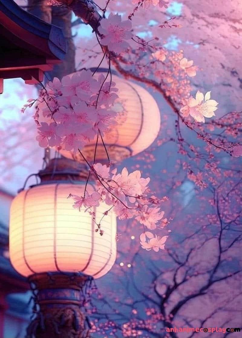 ảnh hoa anh đào anime đẹp