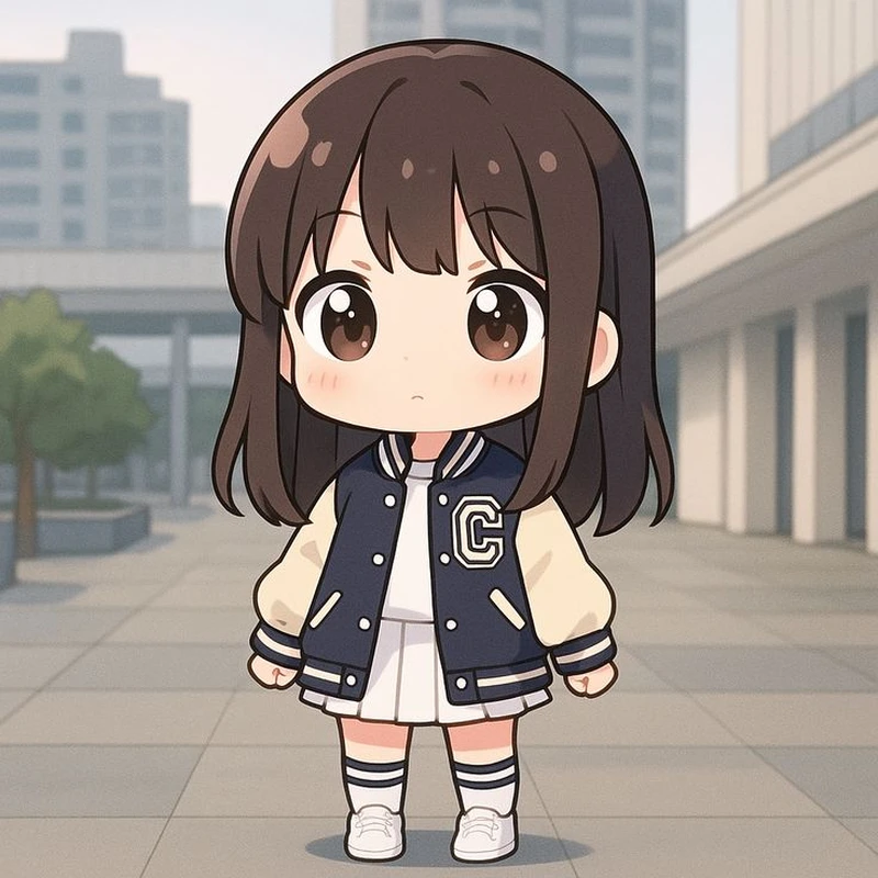 ảnh học sinh chibi cực dễ thương