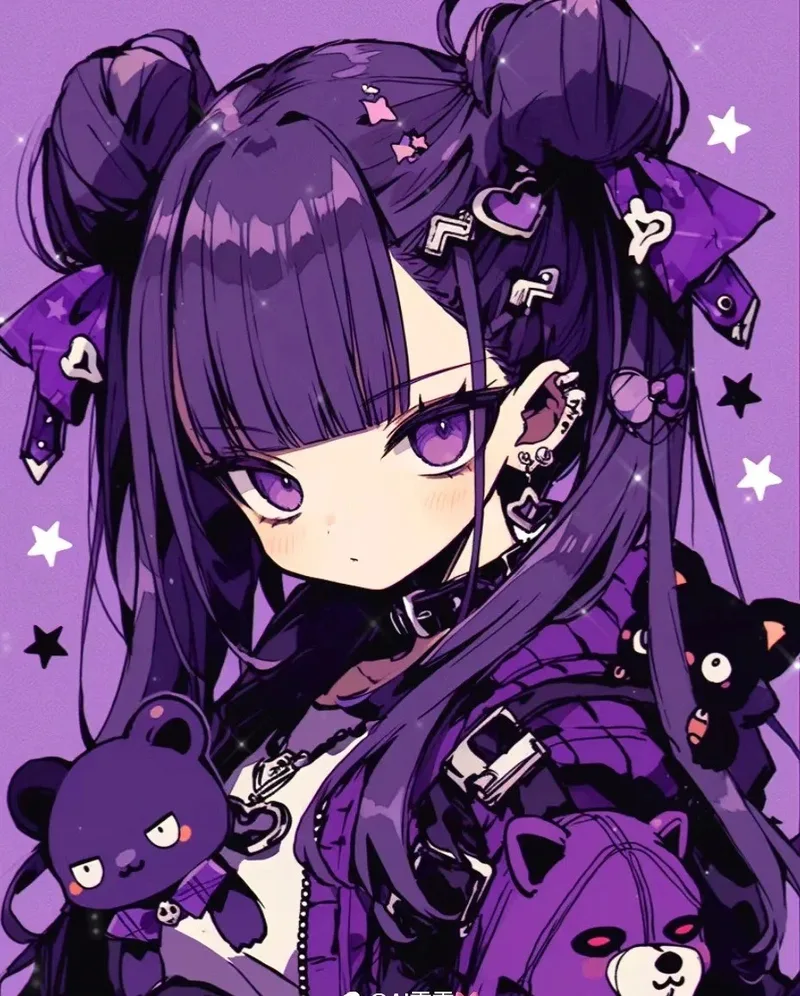 ảnh kuromi anime cực dễ thương