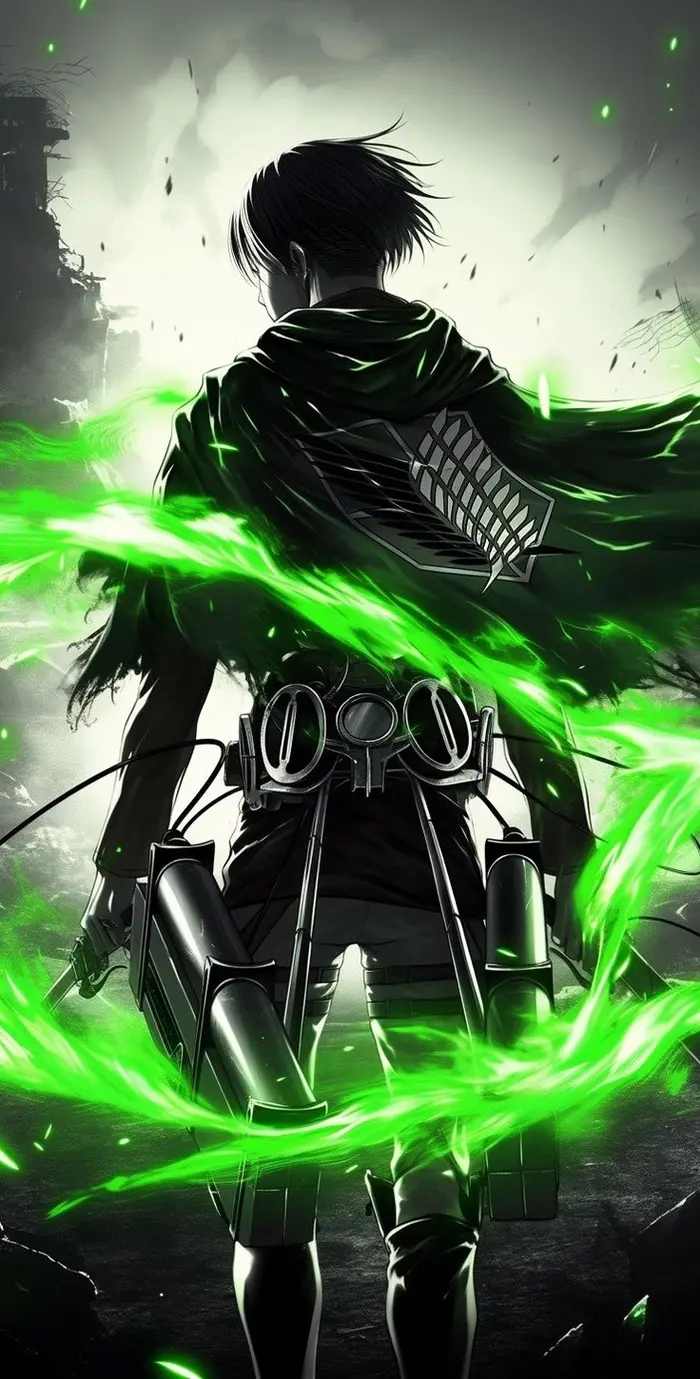 ảnh levi ackerman cuốn hút