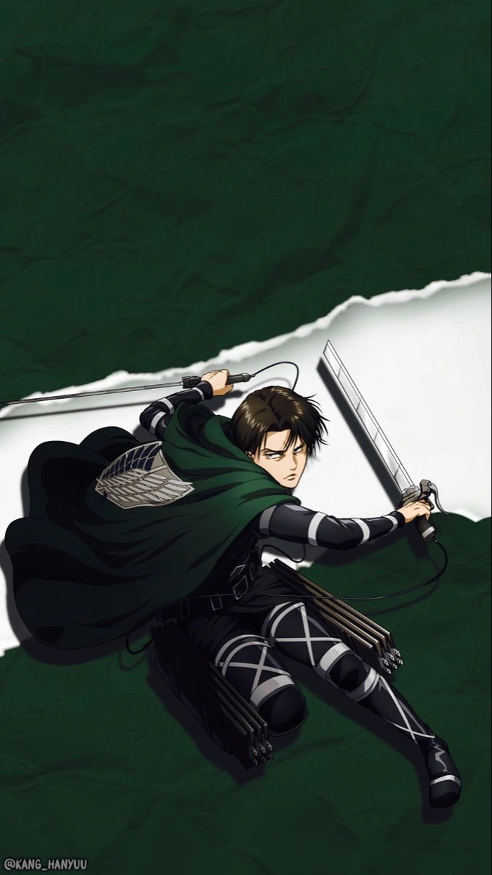 ảnh levi ackerman đẹp trai và ngầu