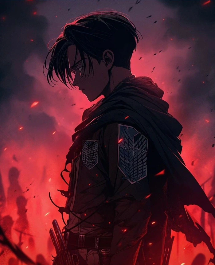 ảnh levi ackerman đẹp tự nhiên