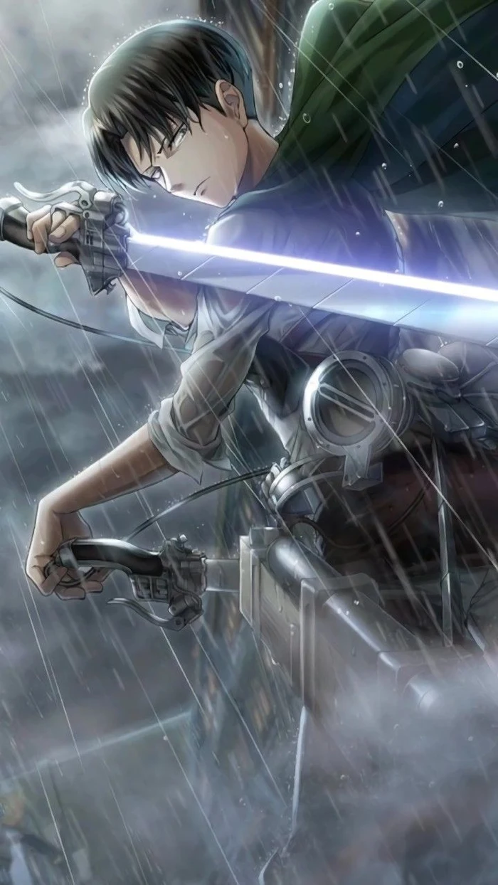 ảnh levi ackerman ngầu mạnh mẽ