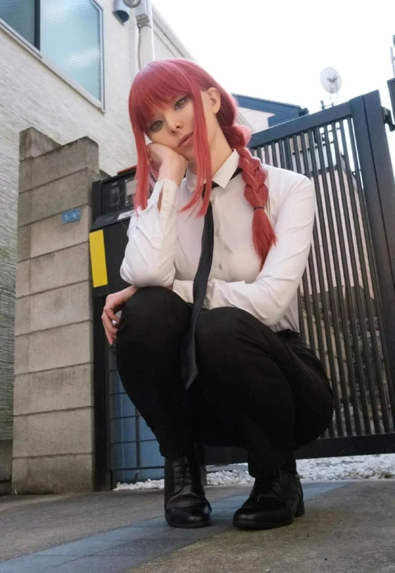 ảnh makima cosplay dễ lên top