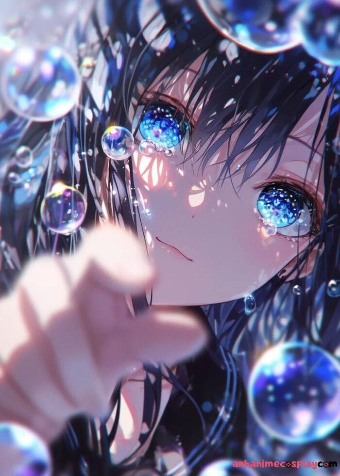 ảnh mắt anime siêu ngầu hd