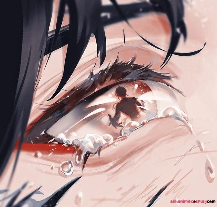 ảnh mắt anime xinh