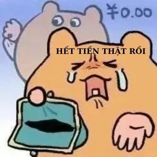 ảnh meme hết tiền troll