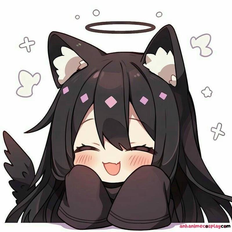 ảnh mèo anime nữ
