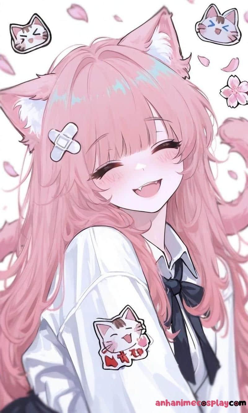 ảnh mèo anime