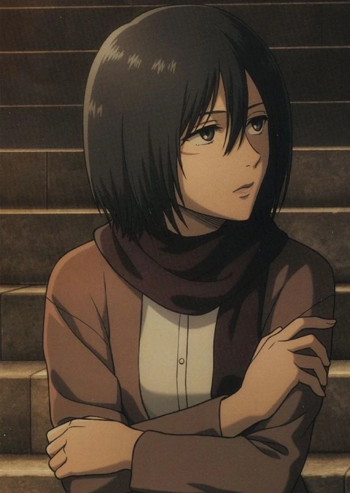 ảnh mikasa ackerman nổi bật trong anime