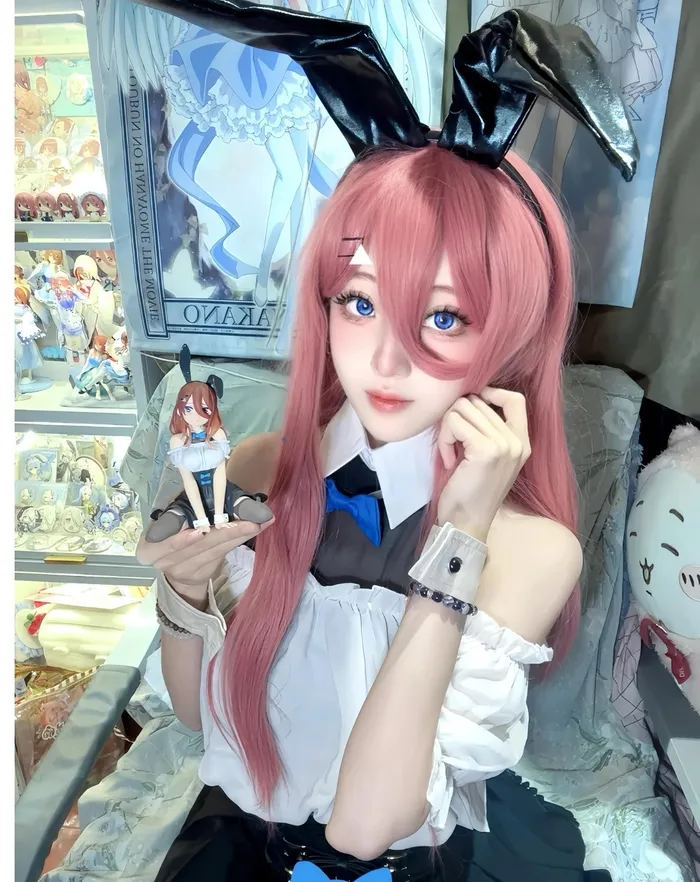 ảnh miku nakano cosplay girl cute