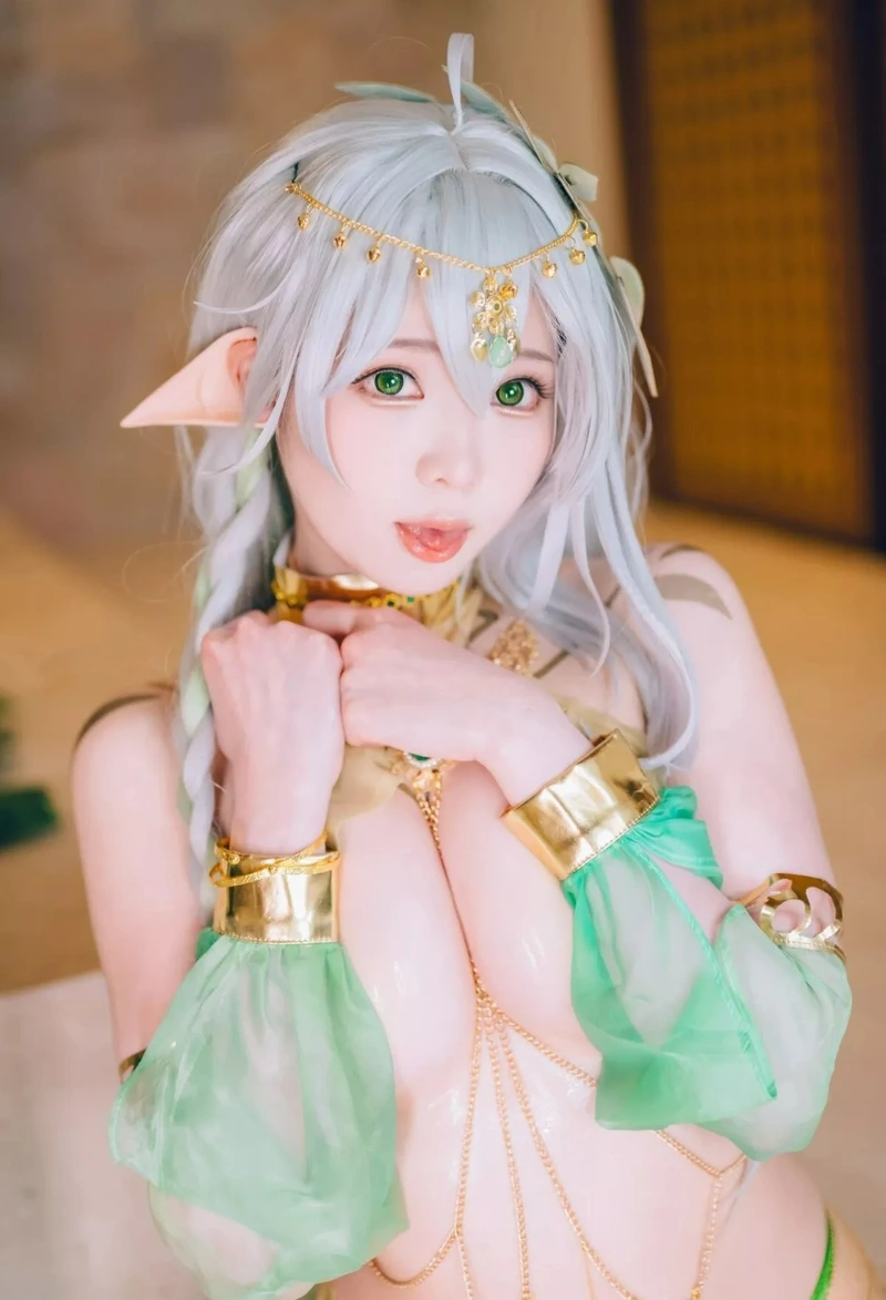 ảnh nahida cosplay 8k