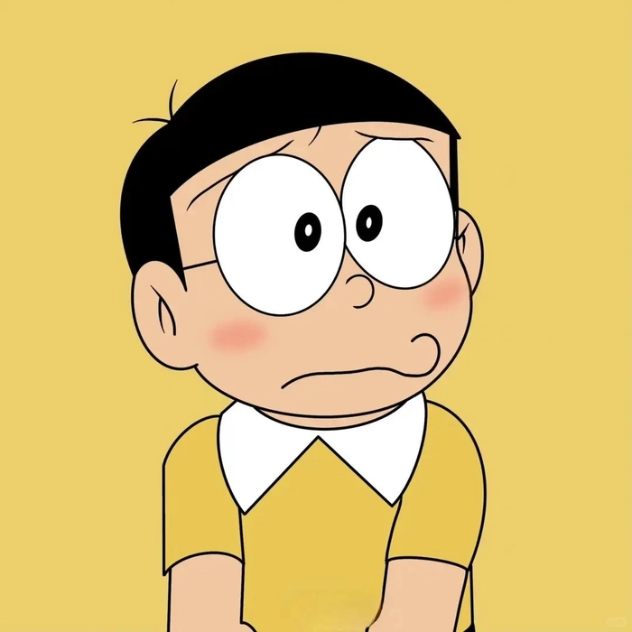 ảnh nobita đang cười
