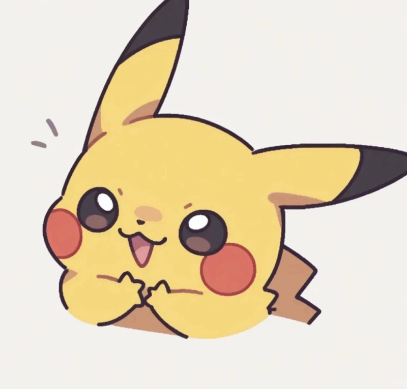 ảnh pikachu cute chibi
