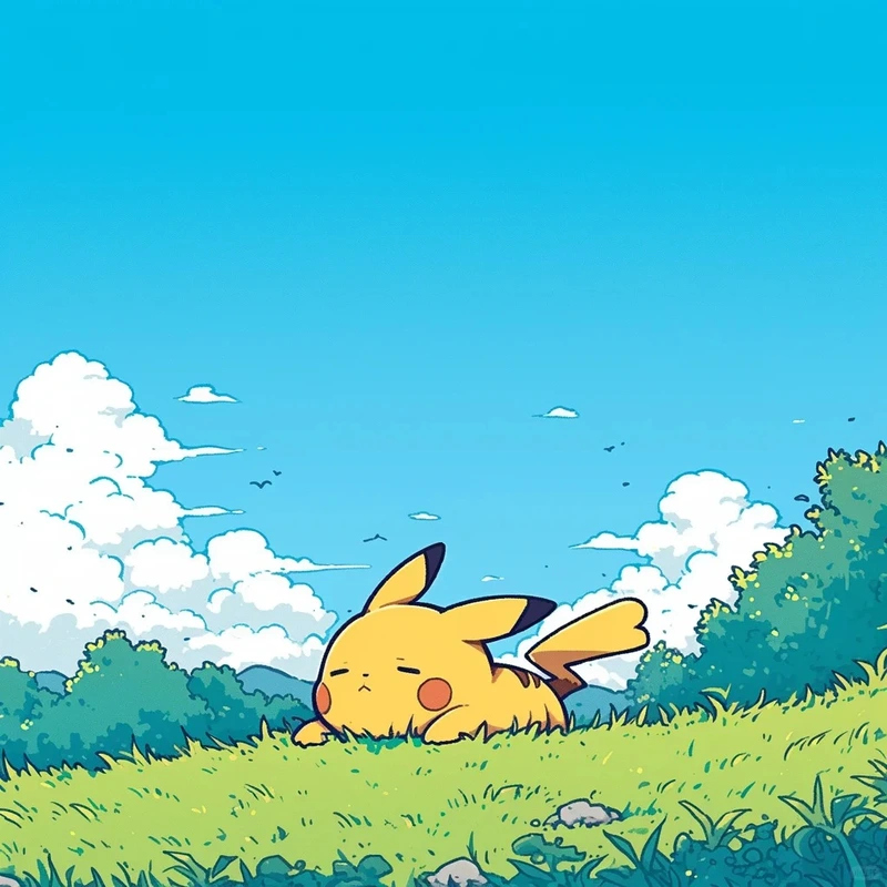 ảnh pikachu dễ mến