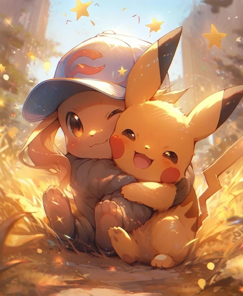 ảnh pikachu siêu dễ thương