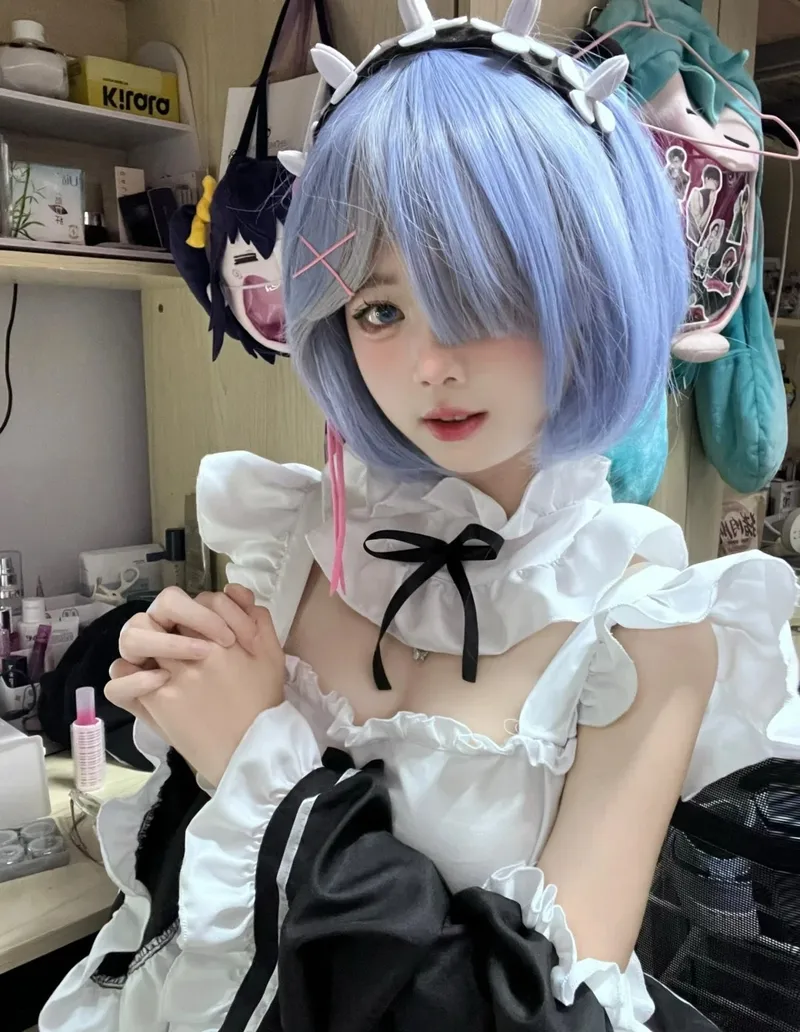 ảnh rem cosplay anime đẹp