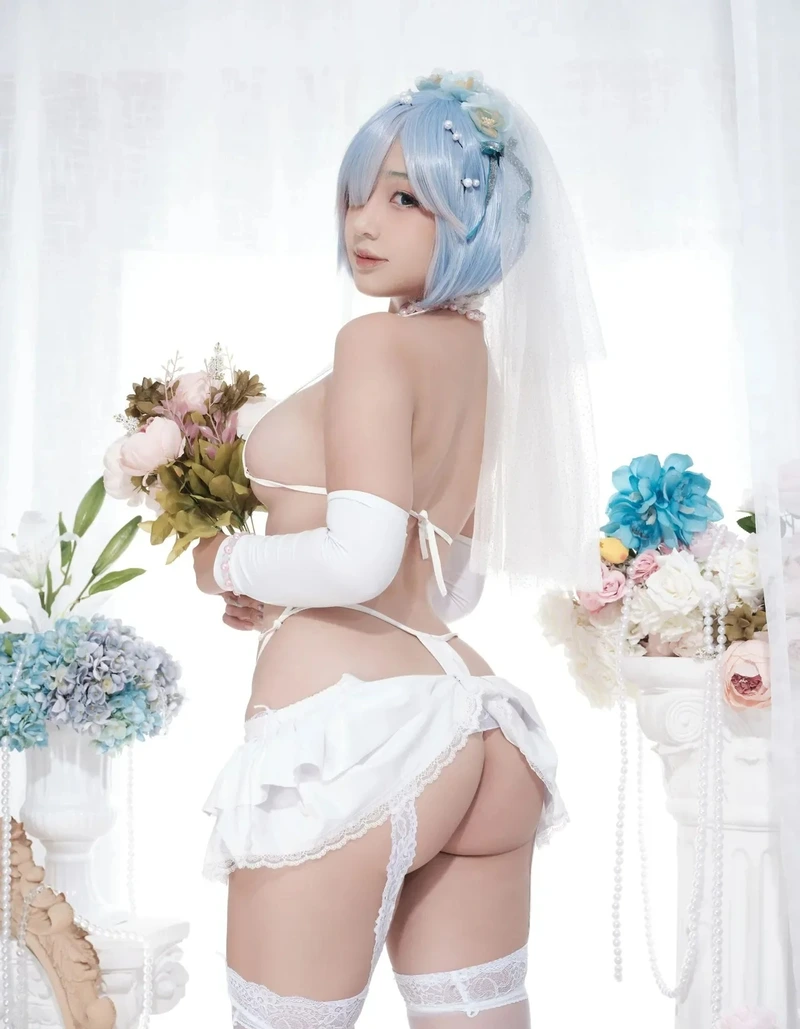 ảnh rem cosplay đẹp