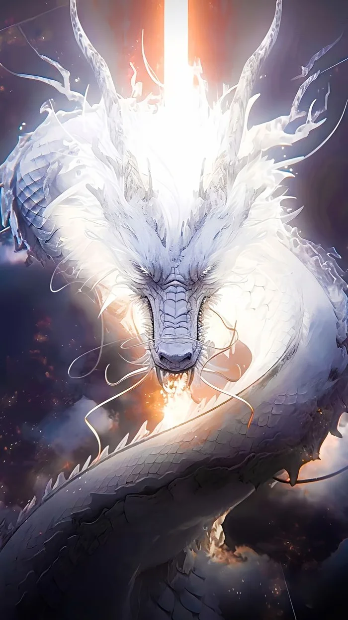 ảnh rồng anime bay trên trời