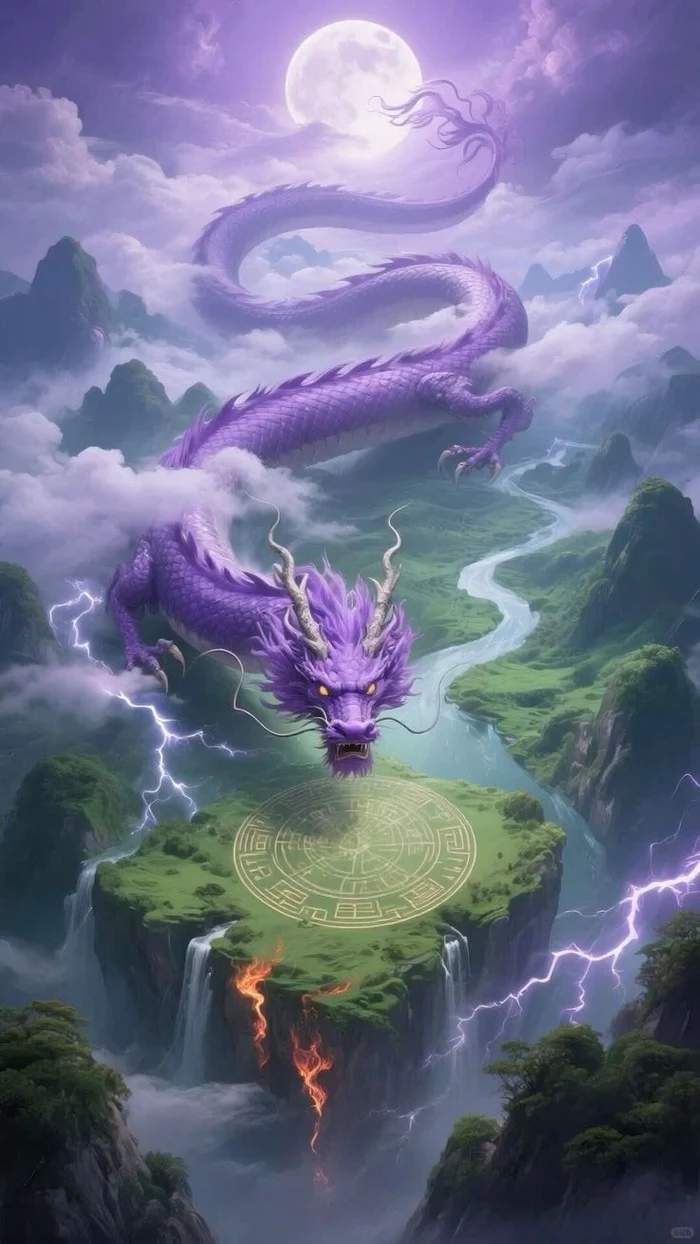 ảnh rồng anime đẹp tự nhiên