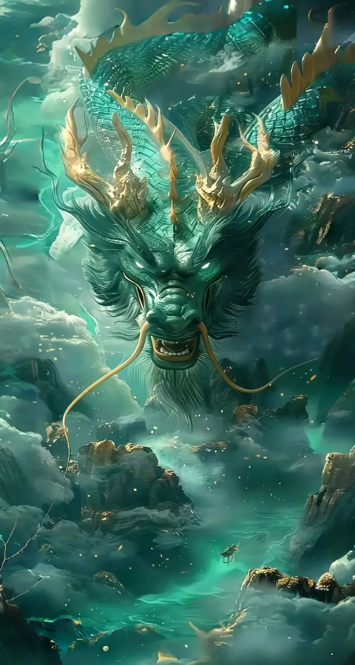 ảnh rồng anime nghệ thuật