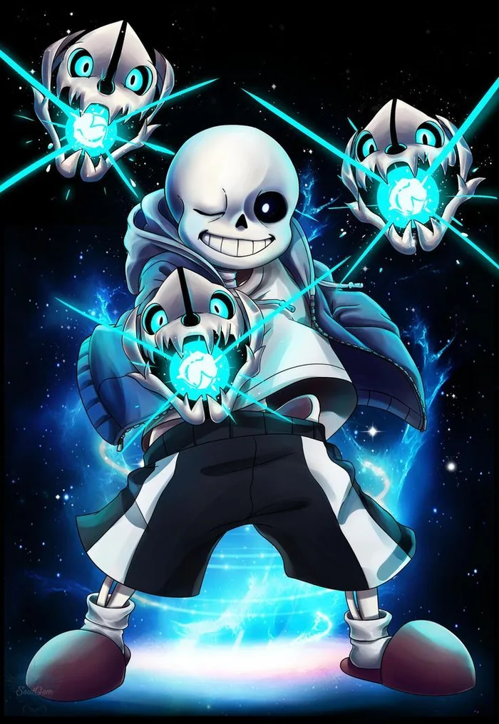 ảnh sans ngầu