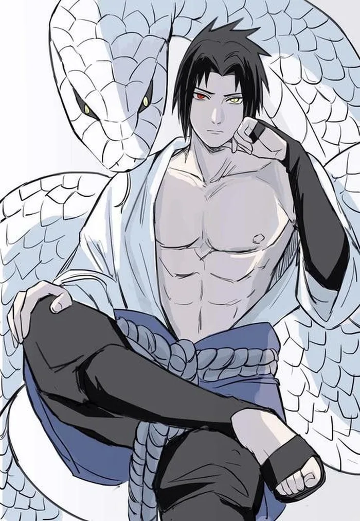 ảnh sasuke uchiha nghệ thuật