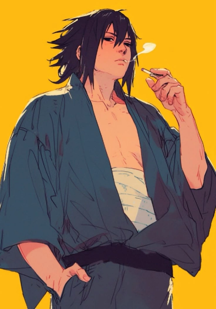 ảnh sasuke uchiha nổi bật trong anime
