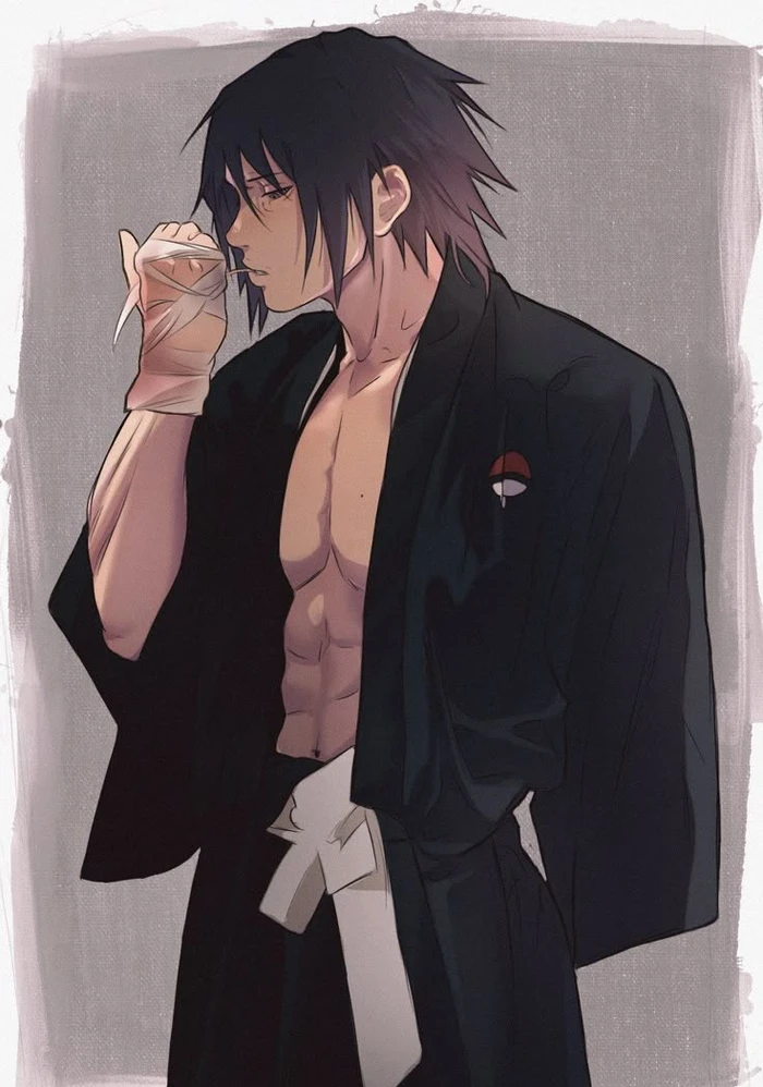 ảnh sasuke uchiha nổi bật và mạnh mẽ