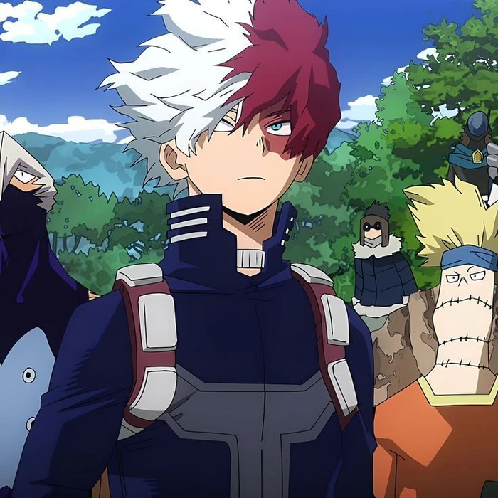 ảnh shoto todoroki đẹp và mạnh mẽ